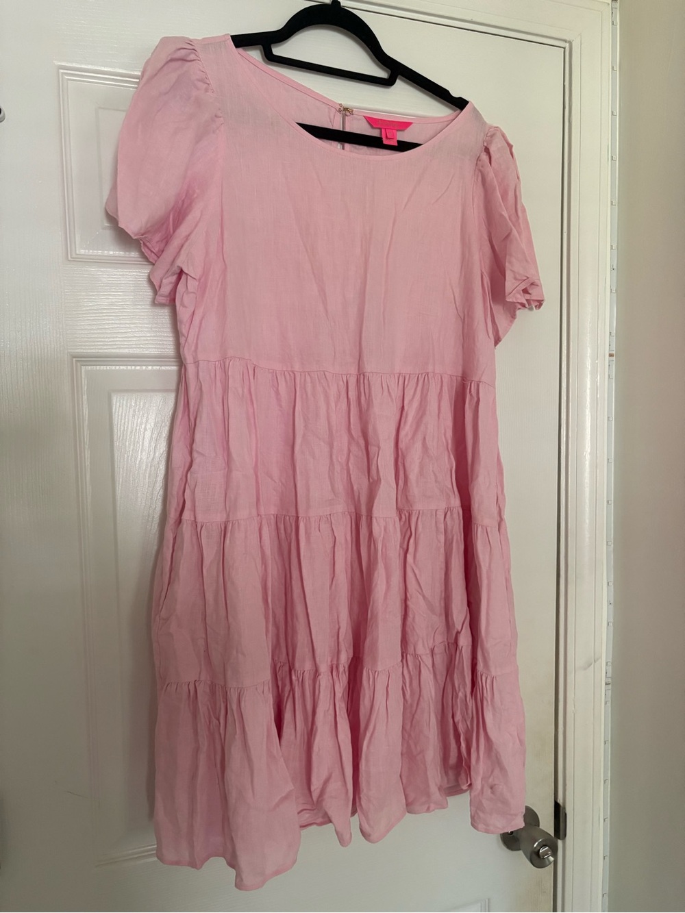 Lilly Pulitzer Jocelyn Short Sleeve Linen Dress